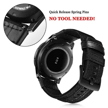 22 20mm Sport Woven Nylon Watch Band For Samsung Galaxy 44 Watch Gear S3 S2 Frontier Classic Smartwatch Samsung 22mm Wrist
22 20mm Sport Woven Nylon Watch Band For Samsung Galaxy 44 Watch Gear S3 S2 Frontier Classic Smartwatch Samsung 22mm Wrist