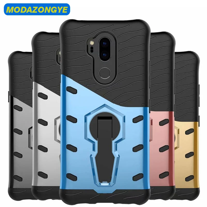 For LG G7 Case LG G7 ThinQ Case Anti-knock PC + Silicon 360 Phone Case For LG G7 ThinQ G 7 G710EM G7ThinQ 2018 Back Cover Stand
For LG G7 Case LG G7 ThinQ Case Anti-knock PC + Silicon 360 Phone Case For LG G7 ThinQ G 7 G710EM G7ThinQ 2018 Back Cover Stand