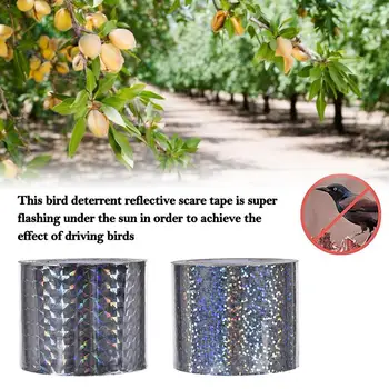 5CM*45M Bird Repellent Ribbon Anti-Bird Warning Reflective Belt Farmland Bird Anti-Bird Flash Ribbons
5CM*45M Bird Repellent Ribbon Anti-Bird Warning Reflective Belt Farmland Bird Anti-Bird Flash Ribbons