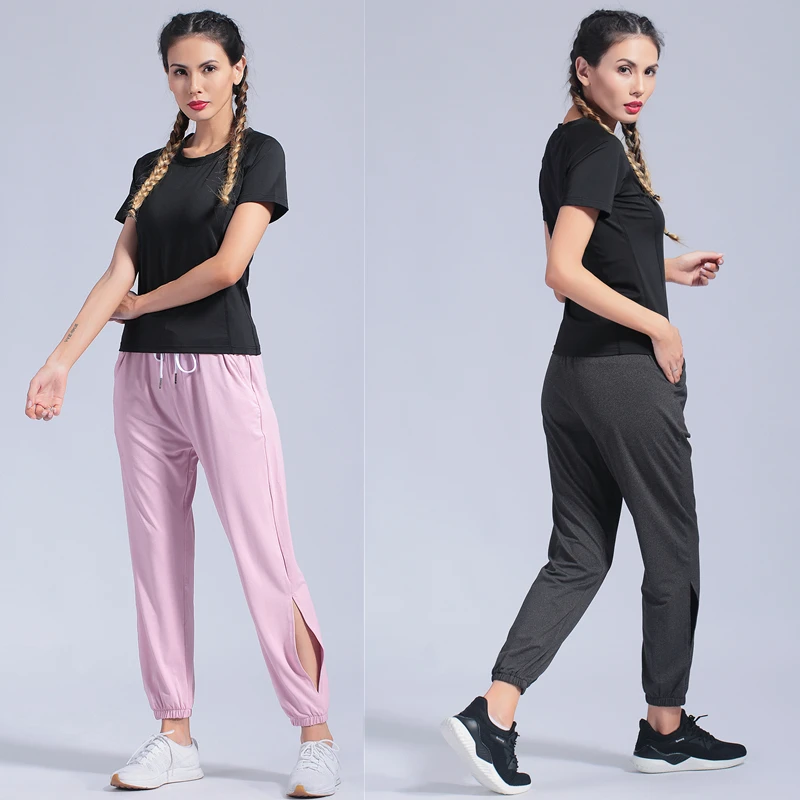 Women's Sportswear Yoga Set Fitness Gym Clothes 2 Pcs Loose Running Tennis Shirt+Pants Yoga Leggings Jogging Workout Sport Suit
Women's Sportswear Yoga Set Fitness Gym Clothes 2 Pcs Loose Running Tennis Shirt+Pants Yoga Leggings Jogging Workout Sport Suit