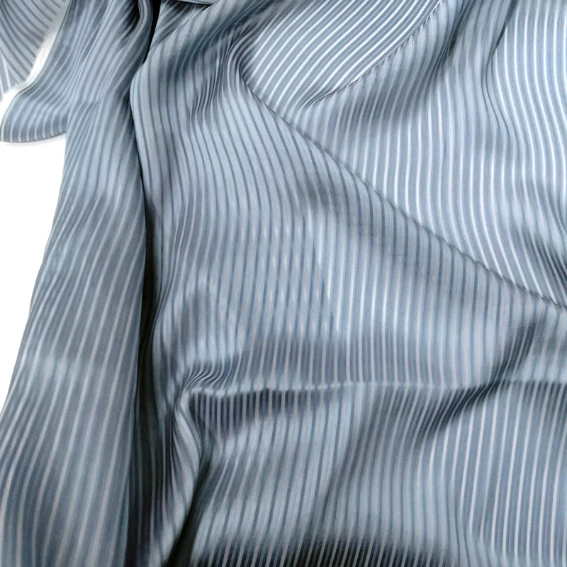 pure silk fabric glossy stripe pattern dobby 110 cm summer DIY sewing apparel fabric
pure silk fabric glossy stripe pattern dobby 110 cm summer DIY sewing apparel fabric