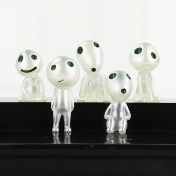 6 styles Totoro Anime Mononoke Hime Princess Mononoke Figure Toy Luminous Tree Elves Spirit Kodama Gardening PVC Doll Gift
6 styles Totoro Anime Mononoke Hime Princess Mononoke Figure Toy Luminous Tree Elves Spirit Kodama Gardening PVC Doll Gift