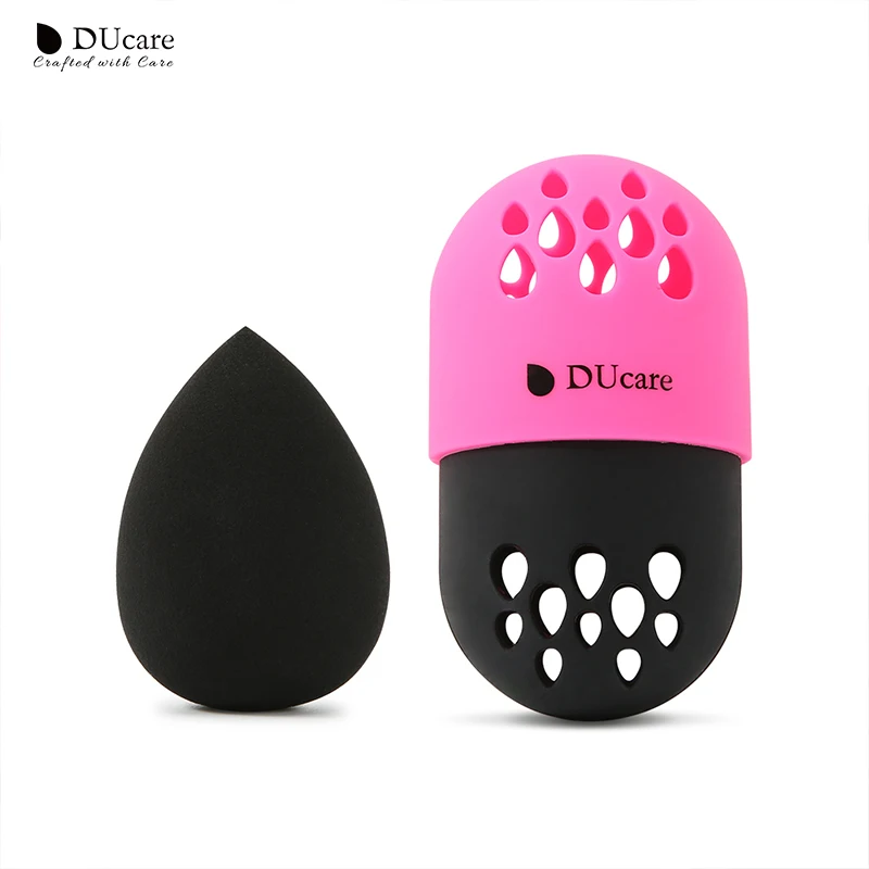 DUcare Soft Silicone cosmetic Puff Drying Holder Egg with Makeup Sponge Display Rack Cosmetic Blender Sponge Case Puff Holder
DUcare Soft Silicone cosmetic Puff Drying Holder Egg with Makeup Sponge Display Rack Cosmetic Blender Sponge Case Puff Holder