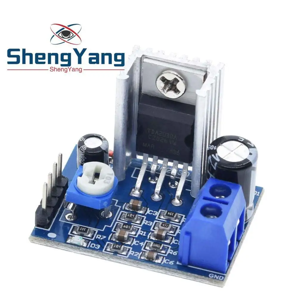 1PCS/LOT ShengYang TDA2030A Module Single Power Supply Audio Amplifier Board Module
1PCS/LOT ShengYang TDA2030A Module Single Power Supply Audio Amplifier Board Module