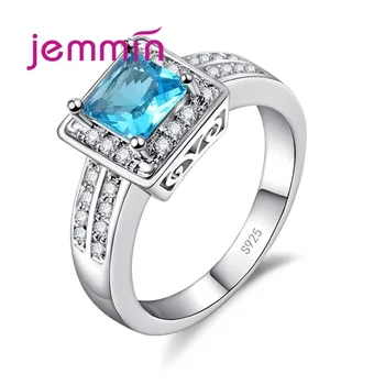 Beautiful Women/Girl Wedding CZ 925 Sterling Silver Finger Ring Square Cut Austrian Crystal Rings Vintage Bridal Jewelry
Beautiful Women/Girl Wedding CZ 925 Sterling Silver Finger Ring Square Cut Austrian Crystal Rings Vintage Bridal Jewelry