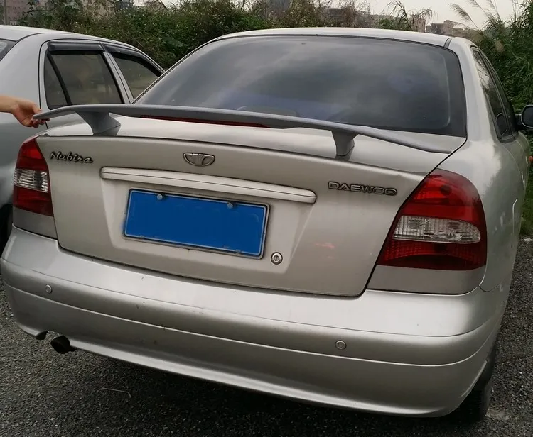 For Daewoo Nubira Spoiler High Quality ABS Material Car Rear Wing Primer Color Rear Spoiler For Daewoo Nubira Spoiler 1997-2006
For Daewoo Nubira Spoiler High Quality ABS Material Car Rear Wing Primer Color Rear Spoiler For Daewoo Nubira Spoiler 1997-2006