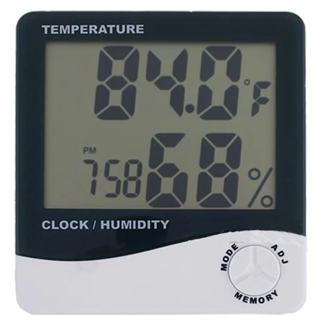 1Pc Temperature Humidity Meter Digital Electronic Thermometer Hygrometer Electronic LCD Weather Station Indoor Outdoor Clock
1Pc Temperature Humidity Meter Digital Electronic Thermometer Hygrometer Electronic LCD Weather Station Indoor Outdoor Clock