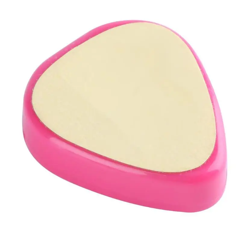 1 PCS Guitar Pick Plectrum Holder Portable Plastic Heart Shape Guitar Pick Plectrum Holder Case(Random Color) - Guitar Pick Holder Case