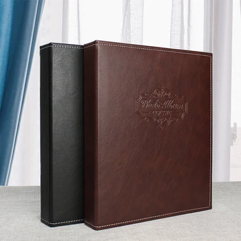 200 Sheets Photos Scrapbook Album Life Photograph Postcard Record Book Loose-leaf Interleaf Type PU Cover Large Photo Albums
200 Sheets Photos Scrapbook Album Life Photograph Postcard Record Book Loose-leaf Interleaf Type PU Cover Large Photo Albums