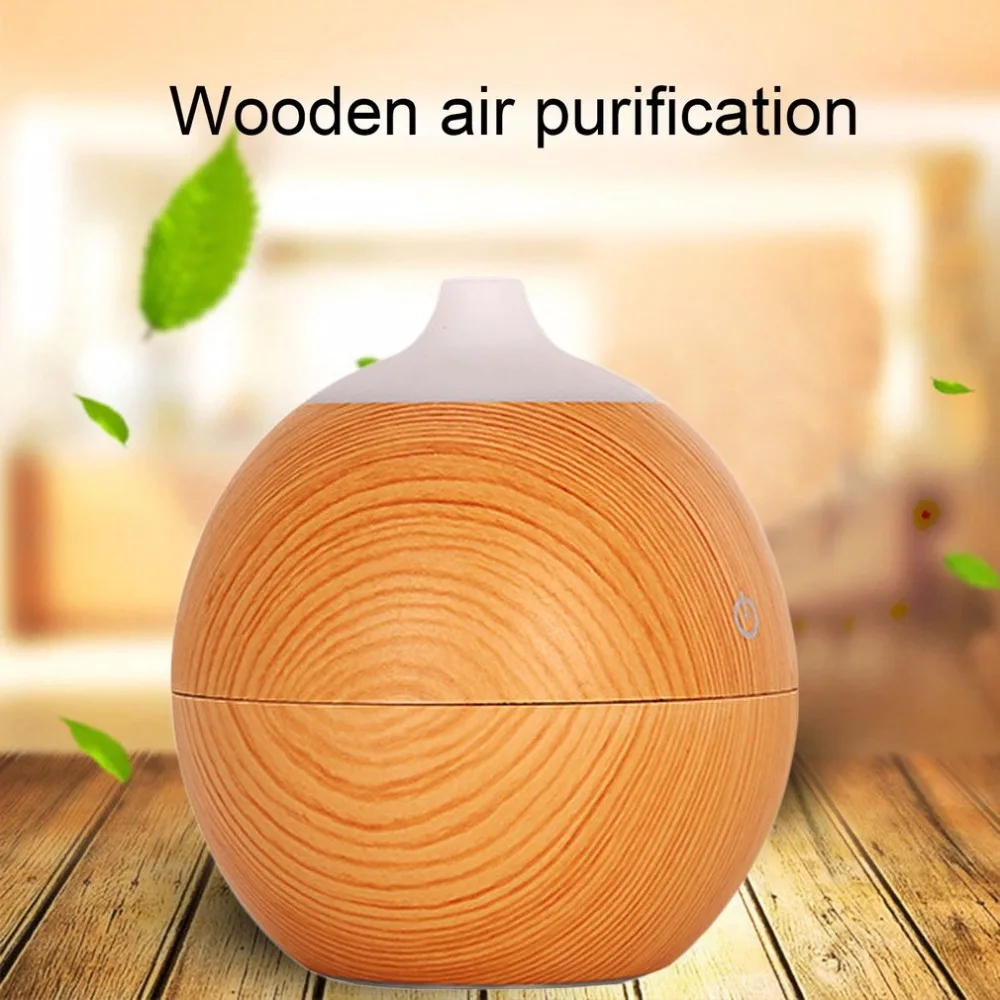 130ML Aroma Diffuser Wood Grain Air Moistener With Night Light Essential Oil Diffuser USB Charging Mist Maker For Office Home
130ML Aroma Diffuser Wood Grain Air Moistener With Night Light Essential Oil Diffuser USB Charging Mist Maker For Office Home