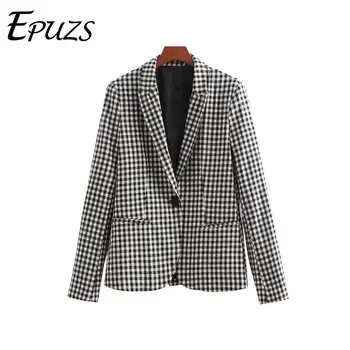 blazer feminino black plaid blazer women vintage office women blazers and jackets pockets coat female casual korean blazer 2019
blazer feminino black plaid blazer women vintage office women blazers and jackets pockets coat female casual korean blazer 2019