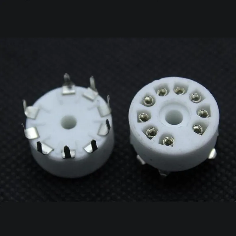 10pcs/lot 9pin tube holder GZC9-A small 9-pin tube holder tube socket outlet for 12AX7 EL84 6DJ8 6922
10pcs/lot 9pin tube holder GZC9-A small 9-pin tube holder tube socket outlet for 12AX7 EL84 6DJ8 6922