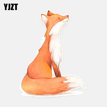YJZT 10.8CM*14.5CM Interesting Animal Fox PVC Motorcycle Car-styling Car Sticker Decal 5-1004
YJZT 10.8CM*14.5CM Interesting Animal Fox PVC Motorcycle Car-styling Car Sticker Decal 5-1004