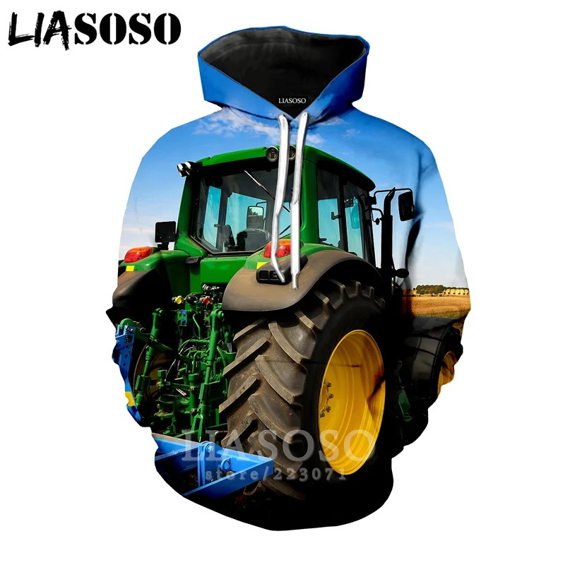 LIASOSO Winter New Men Women Fashion Sweatshirt 3D Print Car Tractor Hoodie Long Sleeve Hip Hop Top Harajuku Pullover B081-06
LIASOSO Winter New Men Women Fashion Sweatshirt 3D Print Car Tractor Hoodie Long Sleeve Hip Hop Top Harajuku Pullover B081-06