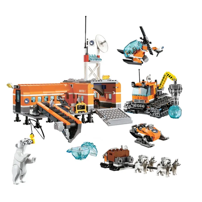 City Compatible City blocks Brick Arctic Base Compatible Model playmobiling Blocks Model Toys For Children gift
City Compatible City blocks Brick Arctic Base Compatible Model playmobiling Blocks Model Toys For Children gift