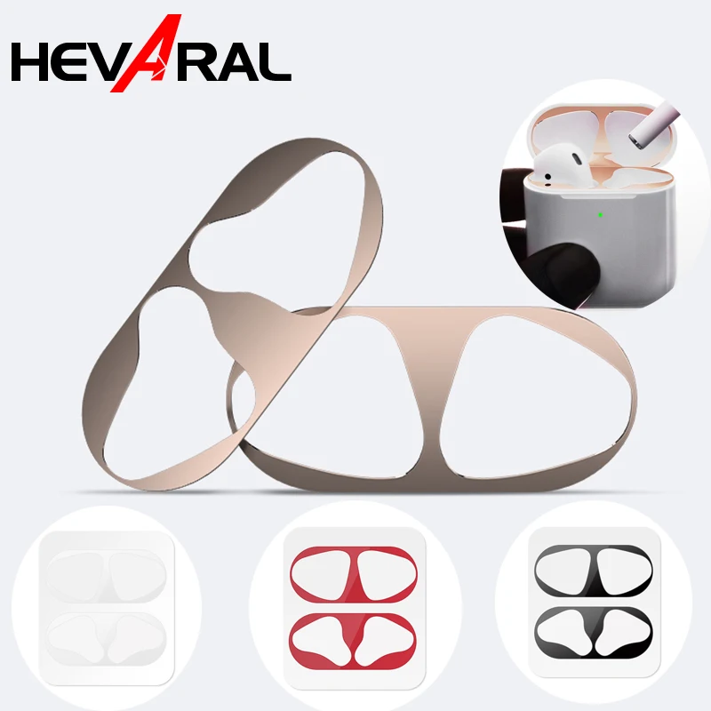 HEVARAL Metal Film Sticker For Airpods 2 Box Protective Case Plating Dust Guard Sticker Skin Cover Protector For i80 tws Aire 2
HEVARAL Metal Film Sticker For Airpods 2 Box Protective Case Plating Dust Guard Sticker Skin Cover Protector For i80 tws Aire 2