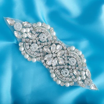 Accessory Wholesale Crystal Applique DIY Bridal Belt Pearl Rhinestone Wedding Dresses Accessories Wholesale S110
Accessory Wholesale Crystal Applique DIY Bridal Belt Pearl Rhinestone Wedding Dresses Accessories Wholesale S110