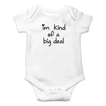 YSCULBUTOL im kind of a big deal baby bodysuit cute baby clothes 0 to 12m baby boys and girls
YSCULBUTOL im kind of a big deal baby bodysuit cute baby clothes 0 to 12m baby boys and girls
