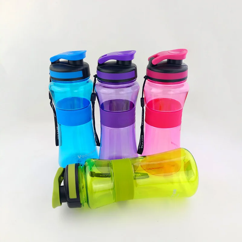 Image 550ml 700ml Sports Water Bottle With Tea Infuser Portable Plastic Drinking Water Bottles For Hiking Bike Bicycle Cycling Camping