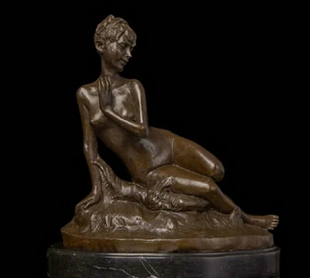 Antique bronze Pure Copper Brass 12 Abstract Art Sculpture Bronze Copper Marble Base Nude Woman Statue Figurine
Antique bronze Pure Copper Brass 12 Abstract Art Sculpture Bronze Copper Marble Base Nude Woman Statue Figurine