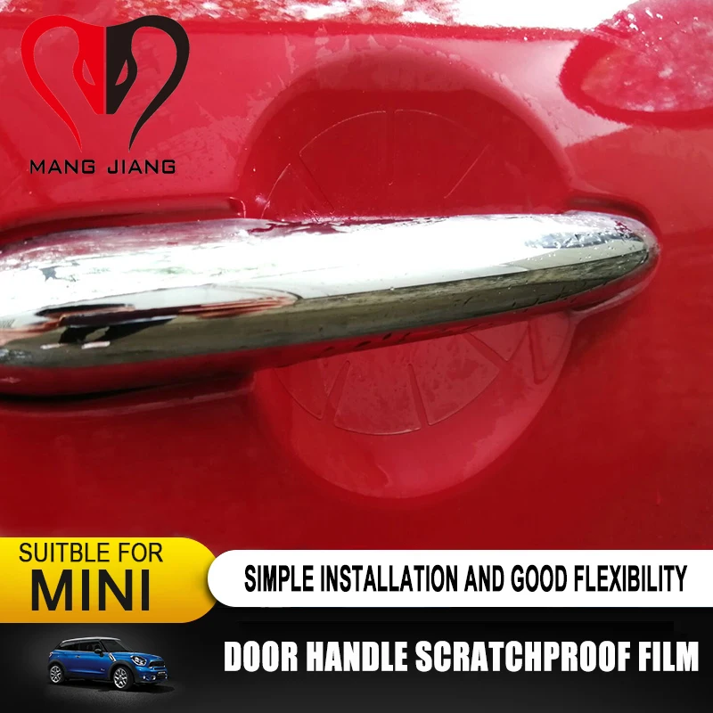 2/4pcs Car Handle Protection Film Exterior Transparent Sticker Auto Accessories Scratchproof stickers For MINI Cooper All Aeries
2/4pcs Car Handle Protection Film Exterior Transparent Sticker Auto Accessories Scratchproof stickers For MINI Cooper All Aeries
