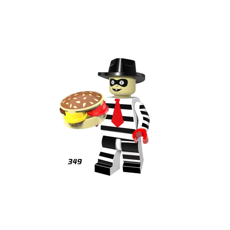 Single Sale Super Heroes Star Wars 349 Ronald McDonalded waitress Building Block Figure Brick Toy gift Compatible Legoed Ninjaed
Single Sale Super Heroes Star Wars 349 Ronald McDonalded waitress Building Block Figure Brick Toy gift Compatible Legoed Ninjaed