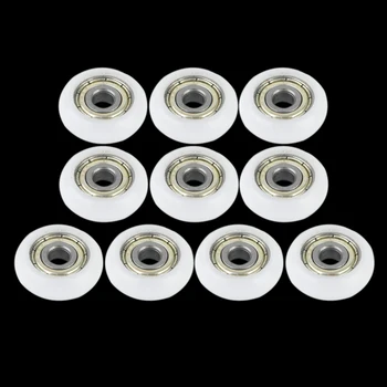 10pcs/lot Nylon Plastic Carbon Steel Ball Bearing Pulley Wheels Groove Ball Bearings 5*23*7mm For Furniture Hardware Accessory
10pcs/lot Nylon Plastic Carbon Steel Ball Bearing Pulley Wheels Groove Ball Bearings 5*23*7mm For Furniture Hardware Accessory
