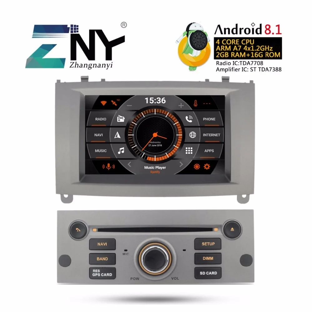 7" Android 8.1 Car Stereo Auto Radio For Peugeot 407 GPS Navigation FM RDS Wifi BT Multimedia Audio Video DVD Player Gift Camera
7" Android 8.1 Car Stereo Auto Radio For Peugeot 407 GPS Navigation FM RDS Wifi BT Multimedia Audio Video DVD Player Gift Camera