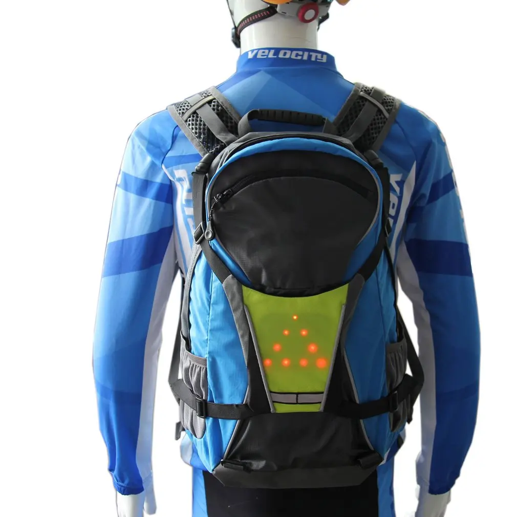 Cycling Bicycle Vest LED Wireless Safety Turn Signal Light Vest for Bicycle Riding Night Warning Backpack Guiding Light
Cycling Bicycle Vest LED Wireless Safety Turn Signal Light Vest for Bicycle Riding Night Warning Backpack Guiding Light