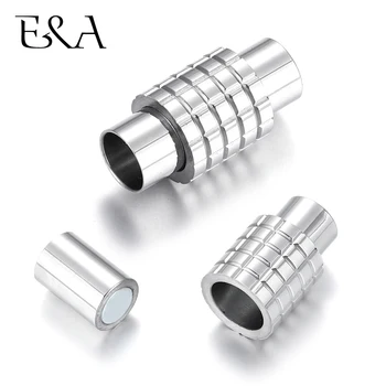 Stainless Steel Magnetic Clasp Hole 6mm Leather Cord Clasps Magnet Buckle for DIY Jewelry Making Supplies Bracelet Components
Stainless Steel Magnetic Clasp Hole 6mm Leather Cord Clasps Magnet Buckle for DIY Jewelry Making Supplies Bracelet Components