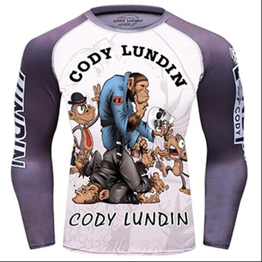 3D Rashguard Brand Clothing Compression Shirt Quick Drying Fitness Clothing Plus Size T-shirt BJJ MMA Rash Guard Fashion Men Top
3D Rashguard Brand Clothing Compression Shirt Quick Drying Fitness Clothing Plus Size T-shirt BJJ MMA Rash Guard Fashion Men Top