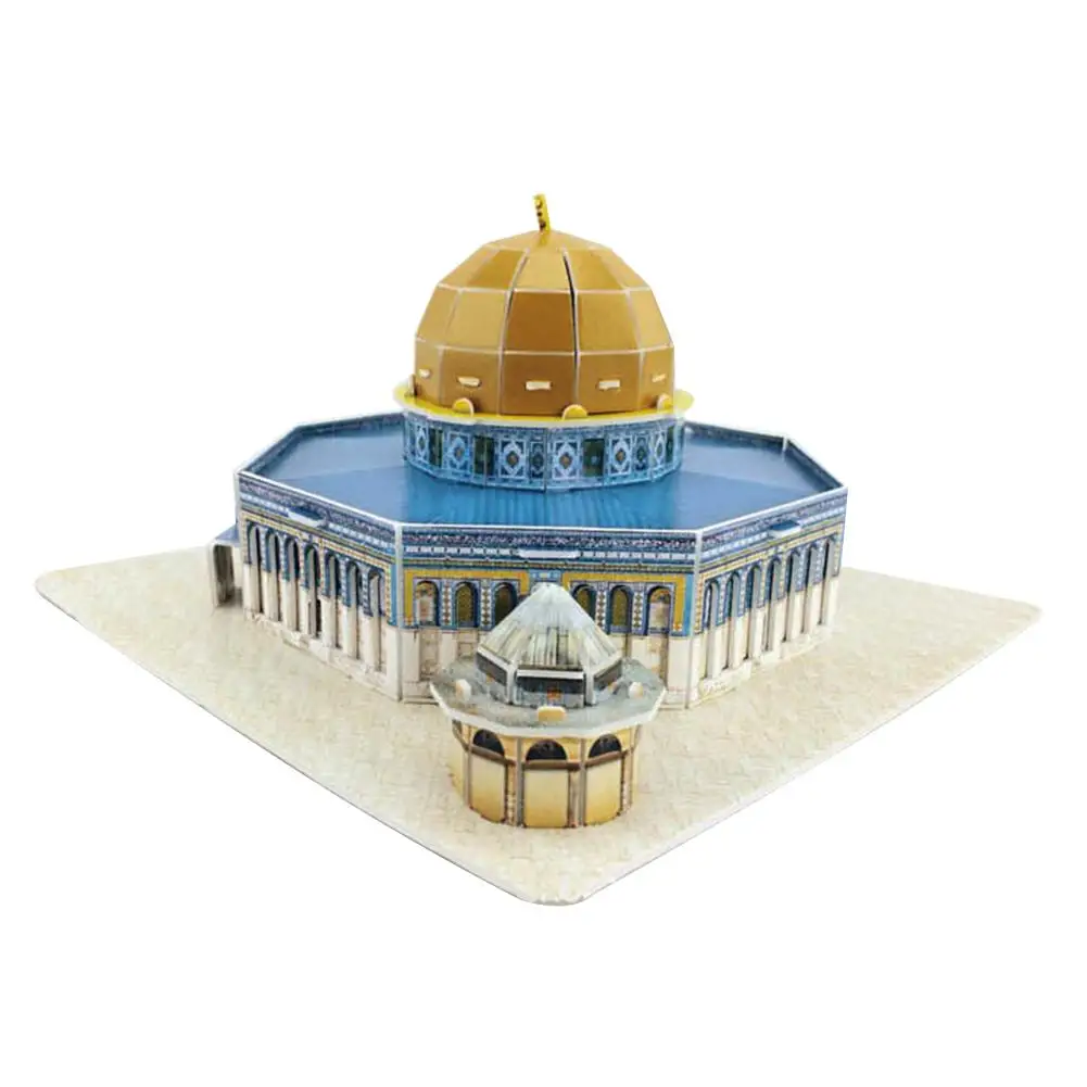 Cubic Fun Famous Architecture Jerusalem Mosque Dome Of The Rock 3D Paper Puzzle Jigsaw Educational Toy
Cubic Fun Famous Architecture Jerusalem Mosque Dome Of The Rock 3D Paper Puzzle Jigsaw Educational Toy