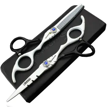 Japan 440c stainless steel Professional Hairdresser Scissors Set 6 Inch Salon Hairdresser Hair Scissors barber Thinning Scissors
Japan 440c stainless steel Professional Hairdresser Scissors Set 6 Inch Salon Hairdresser Hair Scissors barber Thinning Scissors