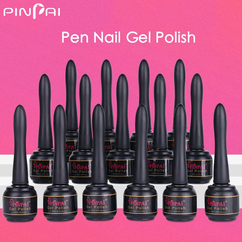 Nail Art Gel Polish Pen Design 48 Colors Long Lasting UV Led Gel Polish Soak Off Gel Varnish Manicure Beauty Paint Tool PinPai
Nail Art Gel Polish Pen Design 48 Colors Long Lasting UV Led Gel Polish Soak Off Gel Varnish Manicure Beauty Paint Tool PinPai
