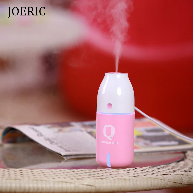 JOERIC 150ML Cute Bottle Air Humidifier Aroma Diffuser with Led Lights Portable Ultrasonic Fogger USB Essential Oil Diffusers
JOERIC 150ML Cute Bottle Air Humidifier Aroma Diffuser with Led Lights Portable Ultrasonic Fogger USB Essential Oil Diffusers