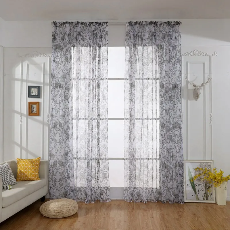 Tulle Curtains 3d Printed Kitchen Decorations Window Treatments American Living Room Bedroom Divider Sheer Voile Curtain H1
Tulle Curtains 3d Printed Kitchen Decorations Window Treatments American Living Room Bedroom Divider Sheer Voile Curtain H1