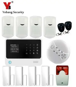 Yobang Security Yobang Security Wireless wifi GSM Home Security Alarm System,APP controlled GSM WIFI alarm system with ip camera
Yobang Security Yobang Security Wireless wifi GSM Home Security Alarm System,APP controlled GSM WIFI alarm system with ip camera