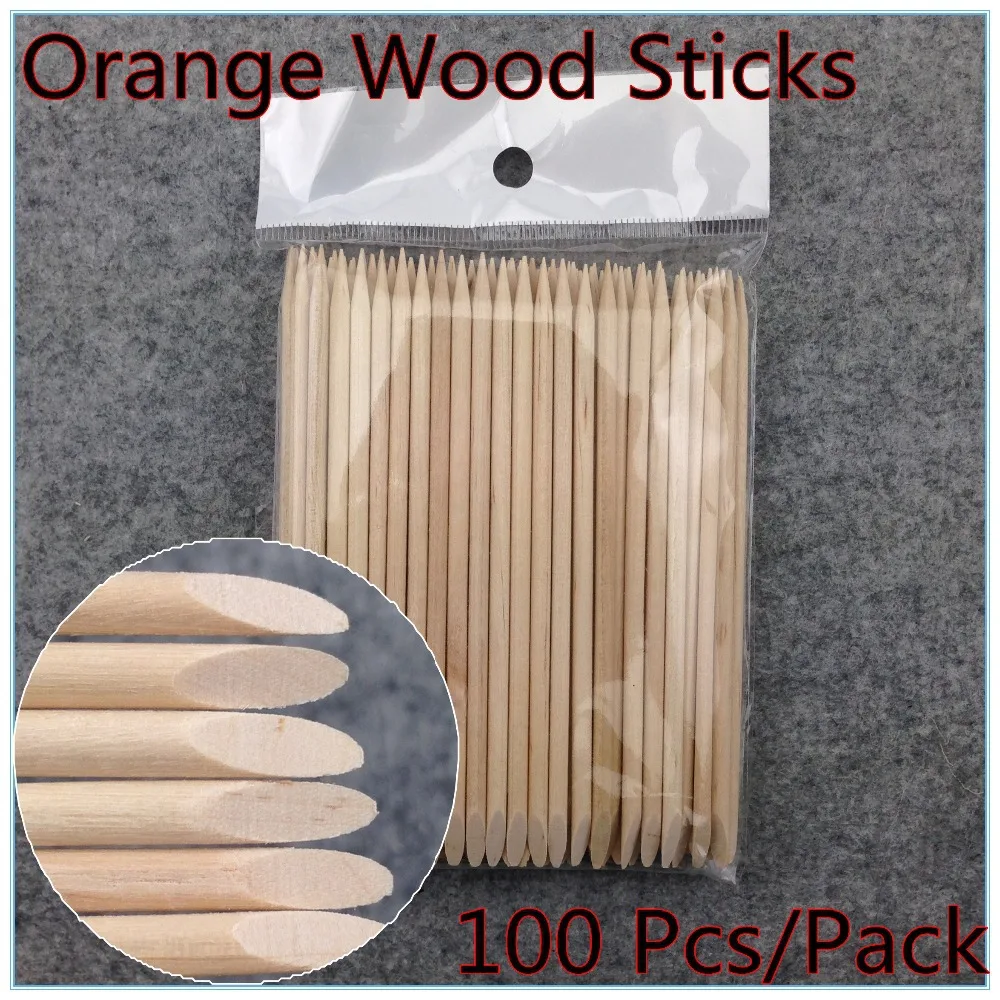 100X Nail Art Design Orange Wood Stick Cuticle Pusher Remover Manicure Care + Free Shipping (NR-WS37)
100X Nail Art Design Orange Wood Stick Cuticle Pusher Remover Manicure Care + Free Shipping (NR-WS37)