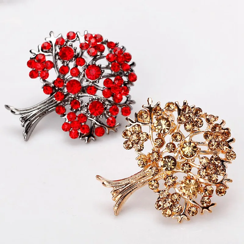 Fashion Full Of Rhinestone Life Tree Brooches For Women Leaf Lapel Pin Christmas Tree Brooch Clip For Scarf Clothing Jewelry
Fashion Full Of Rhinestone Life Tree Brooches For Women Leaf Lapel Pin Christmas Tree Brooch Clip For Scarf Clothing Jewelry