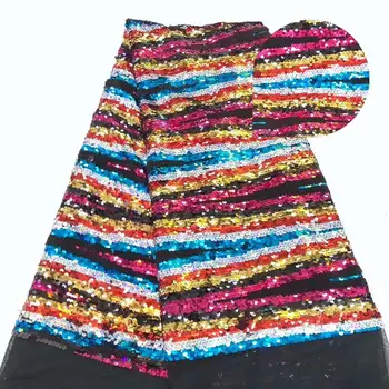 Sequins Lace Fabric 2019 multicolor sequins Nigerian Laces Fabric High Quality French Tulle Lace Fabric For Women Dress
Sequins Lace Fabric 2019 multicolor sequins Nigerian Laces Fabric High Quality French Tulle Lace Fabric For Women Dress