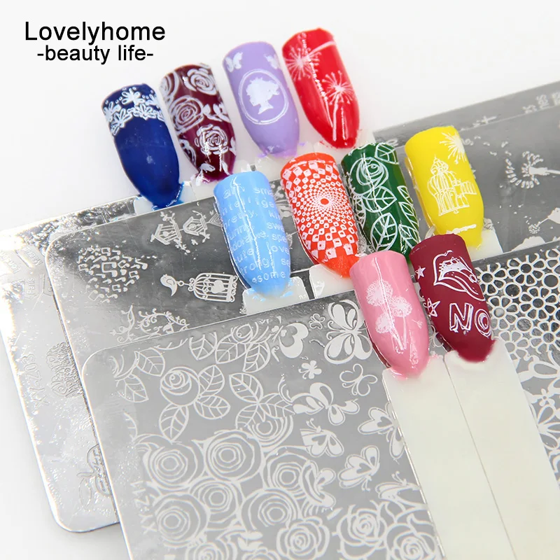 2pcs Steel Charms Stamping Nail Stamp Plate Image Stamping Plates DIY Manicure Printing Template Plate Tool Stencils
2pcs Steel Charms Stamping Nail Stamp Plate Image Stamping Plates DIY Manicure Printing Template Plate Tool Stencils