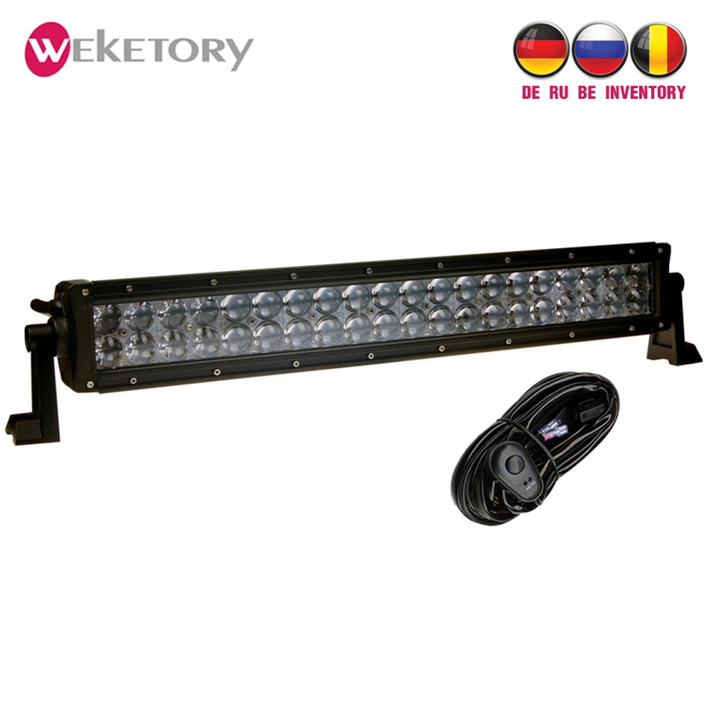 weketory 22 inch 200W 4D LED Work Light Bar for Driving Car Tractor OffRoad 4WD 4x4 Truck SUV ATV Spot Flood Combo with Switch
weketory 22 inch 200W 4D LED Work Light Bar for Driving Car Tractor OffRoad 4WD 4x4 Truck SUV ATV Spot Flood Combo with Switch