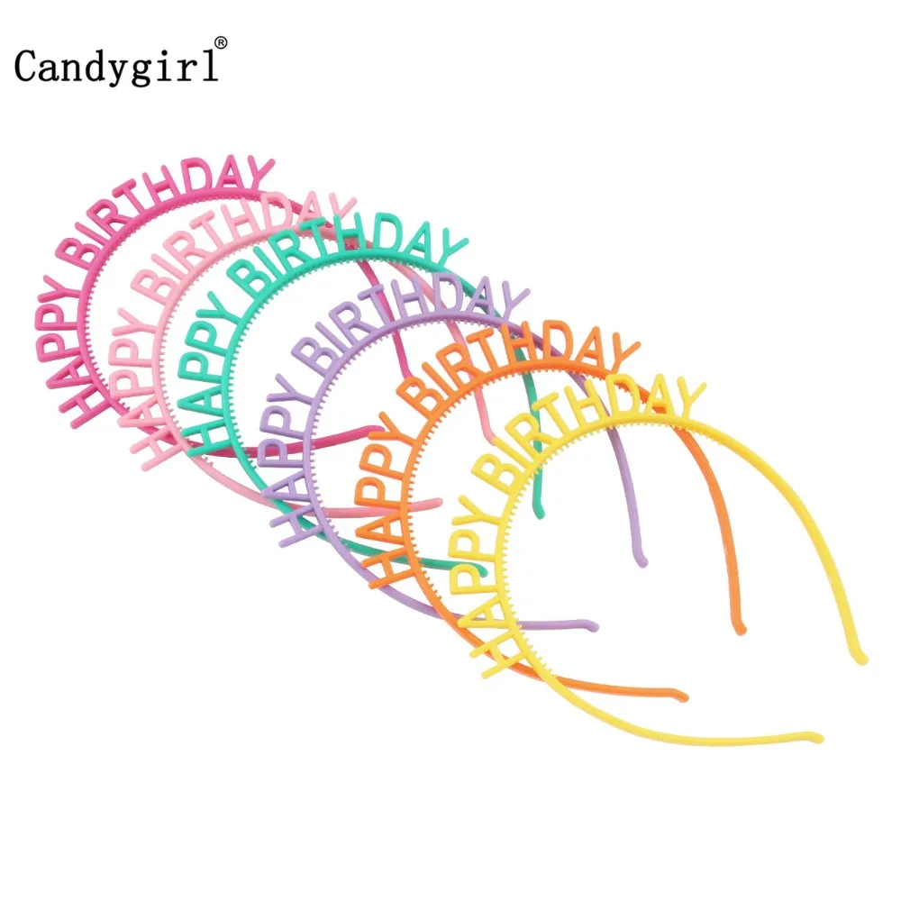 246pcs Happy Birthday Headbands Women Plastic Headwear Candy Colored Headdress Children Hairbands Headpieces Hair Accessories
246pcs Happy Birthday Headbands Women Plastic Headwear Candy Colored Headdress Children Hairbands Headpieces Hair Accessories
