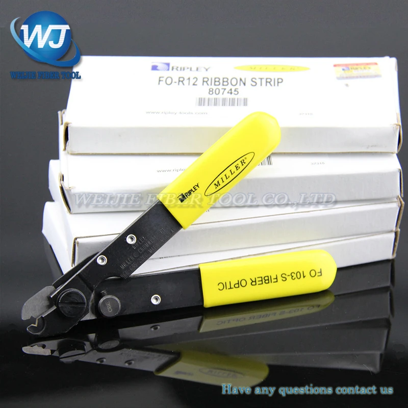 Original Fiber Optic Cable Stripper For Stripping 125 Micron Fiber, Double-nose pliers ,Forceps Miller ,FTTH Tools FO103
Original Fiber Optic Cable Stripper For Stripping 125 Micron Fiber, Double-nose pliers ,Forceps Miller ,FTTH Tools FO103
