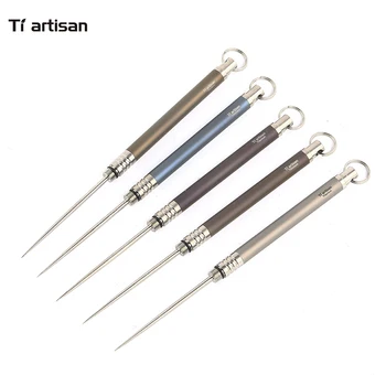Tiartisan Toothpicks with Holder Fruit Picks Titanium Metal Toothpick with Case Portable Eco-friendly Lightweight Self Defense
Tiartisan Toothpicks with Holder Fruit Picks Titanium Metal Toothpick with Case Portable Eco-friendly Lightweight Self Defense