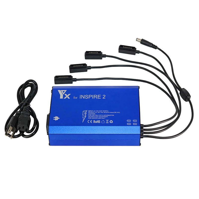 TB50 Battery Charging Hub for DJI Inspire 2 Drone Car Battery Charger Remote Controller Smart Fast Charger 26V 4A Batteries Part
TB50 Battery Charging Hub for DJI Inspire 2 Drone Car Battery Charger Remote Controller Smart Fast Charger 26V 4A Batteries Part