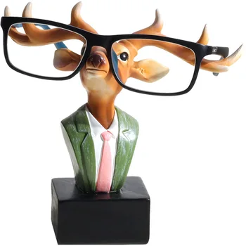 Nordic Cartoon Gentleman Deer Glasses Frame Home Decorations Accessories Display Stand Creative Resin Crafts Gifts Desktop Decor
Nordic Cartoon Gentleman Deer Glasses Frame Home Decorations Accessories Display Stand Creative Resin Crafts Gifts Desktop Decor