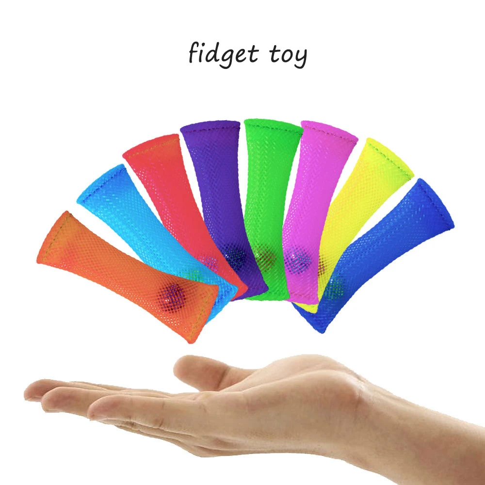 Fidgets toy Autism edc sensory toy for adhd Children Adults anti stress Relieve toy decompression Focus mesh tube Pinball inside
Fidgets toy Autism edc sensory toy for adhd Children Adults anti stress Relieve toy decompression Focus mesh tube Pinball inside
