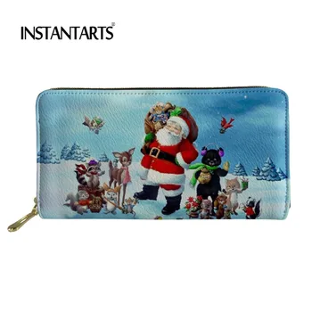 INSTANTARTS Merry Christmas 2018 Funny Santa Claus Pattern Women's Wallet High Quality Female Leather Purse Xas Girls Best Gifts
INSTANTARTS Merry Christmas 2018 Funny Santa Claus Pattern Women's Wallet High Quality Female Leather Purse Xas Girls Best Gifts