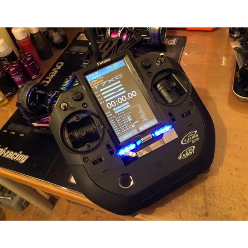 Original Futaba 7XC remote control set with dual R334SBS for remote control electric toys or racing cars and other aviation mode
Original Futaba 7XC remote control set with dual R334SBS for remote control electric toys or racing cars and other aviation mode